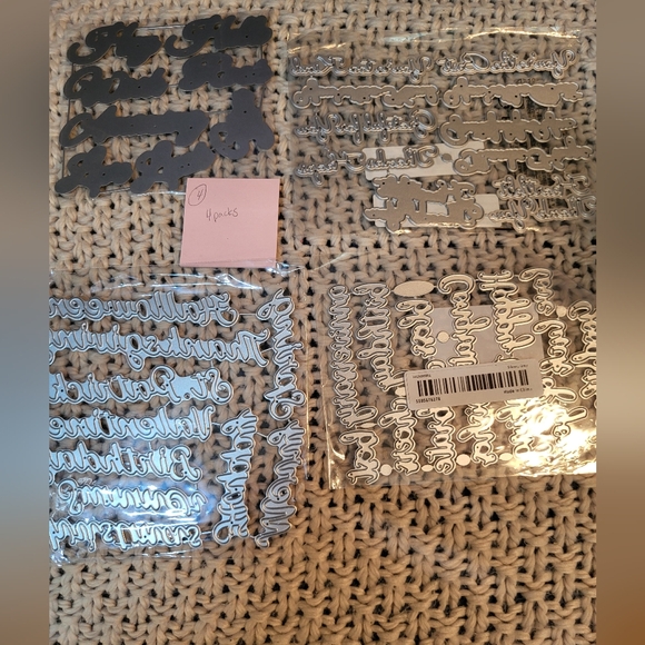 RESERVED For Gramnay: 18 Packs of Dies, New - Picture 4 of 5